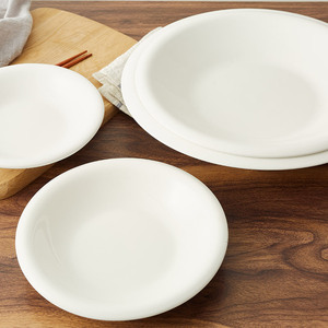 Assiette à dîner en céramique blanche <span class=keywords><strong>moderne</strong></span>, assiette à soupe ronde en <span class=keywords><strong>porcelaine</strong></span>, assiette à pâtes profonde pour hôtel, restaurant, maison, cuisine, <span class=keywords><strong>vaisselle</strong></span> de table - Product Image 2