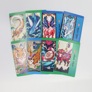 Cartes à collectionner TCG sur le thème de la mythologie chinoise ancienne, boîte de boosters de cartes à échanger sur le thème des dragons et monstres fantastiques, pour adolescents, collection, cadeau - Product Image 1