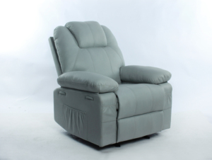 Moderne Comfortabele Op Maat Gemaakte Lederen Fauteuil Met 8-Punts <span class=keywords><strong>Massage</strong></span> Elektrische Fauteuilbank - Product Image 3