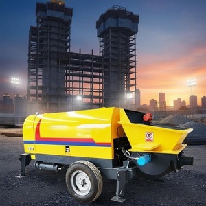 Pompe à béton sur remorque, <span class=keywords><strong>prix</strong></span> de <span class=keywords><strong>gros</strong></span> direct usine avec garantie de 3 ans pour les distributeurs étrangers - Product Image 5