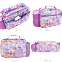 Boîte à lunch personnalisée isolée et réutilisable, sacs à lunch lavables et étanches pour adultes, garçons, filles et enfants