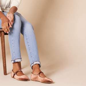 أزياء المرأة حزام الكاحل أحذية الباليه الشقق اصبع القدم مربع أحذية الباليه الشقق اللباس عارضة ماري جين الأحذية الشقق - Product Image 5