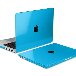 Funda rígida para ordenador portátil de plástico transparente para Macbook Air Pro 11 12 13 14 15 16 pulgadas M1 M2 M3 Chip modelo A2941 A2681