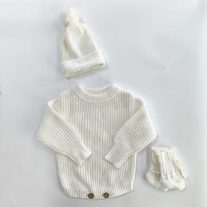 Cadeaux en dropshipping, pull personnalisé, cadeau d'anniversaire, broderie de lettres, combinaison pour bébé, pull pour bébé, combinaison d'escalade pour enfants - Product Image 2