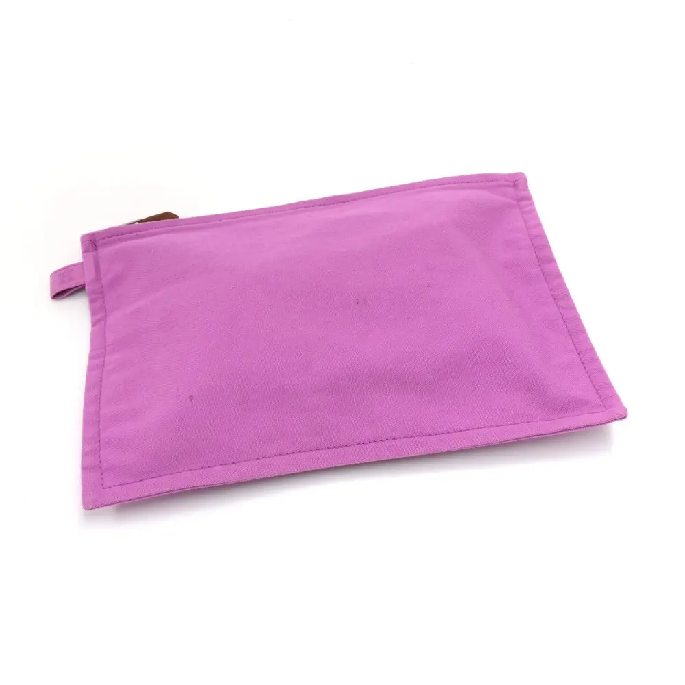 Розовая скидка vspink Bora хлопковая холщовая плоская сумка на молнии косметическая сумка-тоут