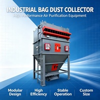 Unité de filtration à sacs industriel à impulsions pour la dépoussiérage des gaz de combustion des chaudières des usines de sirop de glucose
