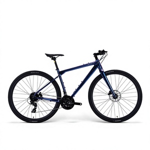 Vélo de route en aluminium SpiritX UHD avec axe traversant, guidon droit, freins à disque hydrauliques, tout-terrain, 24 vitesses, cadre en aluminium R100, durable - Product Image 3