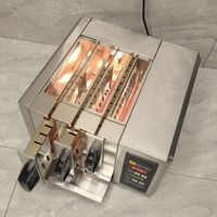 Barbecue automatique Bbq Kebab Satay brochettes rotatives brochette rôtissoire gril grillé Machine avec rotation