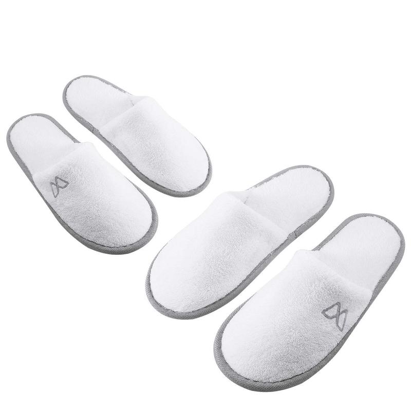 Nonwoven Open Toe Custom Pantuflas Hotel