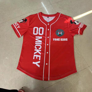 Camisetas de Béisbol con Estampado Digital 3D Personalizadas, Colección Verano 2025, Tops de Manga Corta para Venta al por Mayor - Product Image 3