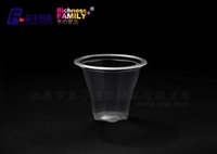 Gobelet hexagonal personnalisé en PP transparent de 62 mm pour yaourt, pouding, dessert, 4 oz, avec option de couvercle, qualité alimentaire, vente en gros