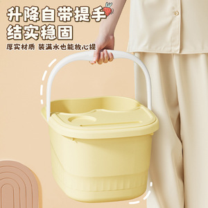 <b>Childrens</b> Foot <b>Bath</b> Tub 2-18 Years Large Square Type With Massage Base For Kids And Teens - Product Image 3