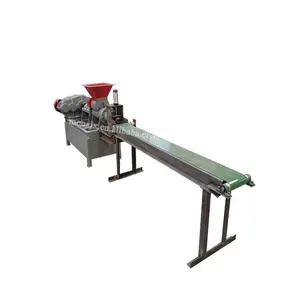 Charcoal Briquette Press Extruder Machine Production Line Cube Hexagon Square Cylinder Coal Powder Rods Stick Making Machine