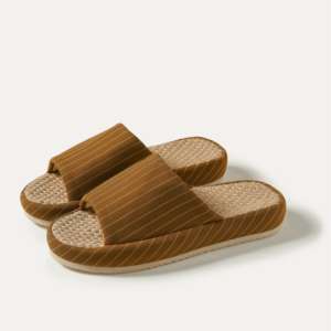 2025 High-End Quality <b>Ladies</b> Corduroy for <b>Slippers</b> Cushioned Closed Toe Home for <b>Slippers</b> for <b>Summer</b> and Winter TPR Outsole - Product Image 6