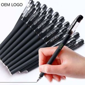 Juego de Bolígrafos de Gel Personalizados X84-2 Promocionales OEN GP380, Bolígrafo de Firma Neutro Esmerilado de 0.5 mm, Bolígrafos de Gel de Oficina al por Mayor - Product Image 1