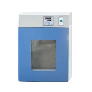 Incubadora termostática eléctrica galvanizada, termostato de cultivo de bacterias para laboratorio