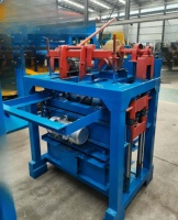 Machine à fabriquer des briques creuses en argile de qualité supérieure, facile à utiliser, petite taille, avec moteur et moteur électrique de 4,8 kW