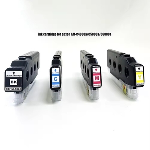 ตลับหมึกเติมได้ T08D1-T08D4 4สี/ชุดสำหรับ Epson Workforce Enterprise AM4000เครื่องพิมพ์สี