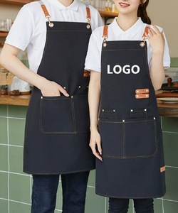 Tablier de Chef Personnalisé en Toile avec Grandes Poches et Bretelles Réglables pour Hommes et Femmes – Idéal pour la Cuisine, le Jardinage, la Pâtisserie, le Travail et la Peinture - Product Image 1