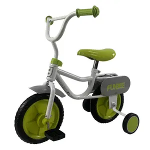 工厂热卖新设计的10英寸优质EVA轮胎，带塑料轮辋BMX车架，适用于10英寸儿童自行车