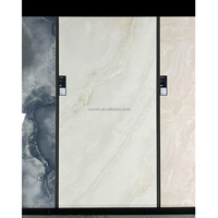 Dalles solides en porcelaine brune de 12 mm Carreaux de dalle intérieure décoratifs de haute résistance Carrelage blanc en pierre frittée pour l'extérieur