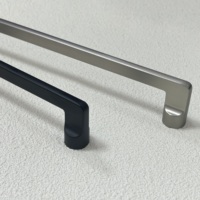 Poignées de meubles en alliage de zinc en forme de T réglables, style minimaliste moderne, durables, pour chambre à coucher, cuisine, commode, armoire, tiroirs