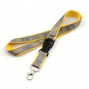 Custom Polyester Designer Keychain Durable Neck Strap Lanyard - Product Image 6