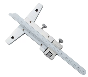 Mitutoyo, Calibrador de Profundidad Vernier de Acero Inoxidable, Fabricado en Japón, Modelos 527-101, 527-102, 527-103, Rango 0-150/200/300 mm, Graduación 0.02 mm, 1 Año de Garantía - Product Image 2