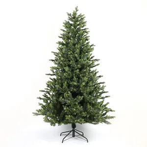 Groothandel Winkelcentrum Voorverlicht Luxe 6,5ft 7,5ft 9ft Pe Pvc Kunstmatige Kerstboom Met Led-Verlichting