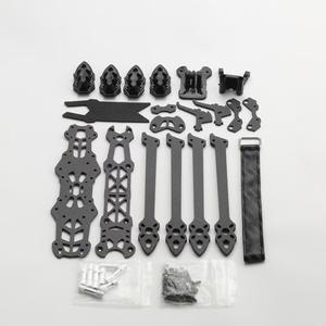 Kit de cadre de quadricoptère en fibre de carbone rouge Ruiqi Mark 4 5 pouces 225 mm pour accessoires de course FPV Freestyle RC - Product Image 3