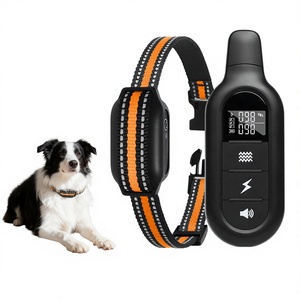 Dispositif de dressage à distance pour <span class=keywords><strong>chien</strong></span>, étanche, <span class=keywords><strong>anti</strong></span>-<span class=keywords><strong>aboiement</strong></span>, <span class=keywords><strong>collier</strong></span> vibrant et choc rechargeable pour la correction du comportement - Yilin Pet - Product Image 1