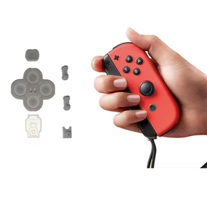 Kit de Repuesto de Gomas para Controles <span class=keywords><strong>Joy</strong></span>-Con de <span class=keywords><strong>Nintendo</strong></span> <span class=keywords><strong>Switch</strong></span> NS, Goma Conductora de Silicona para Botones de <span class=keywords><strong>Joy</strong></span>-Con Izquierdo y Derecho - Product Image 2