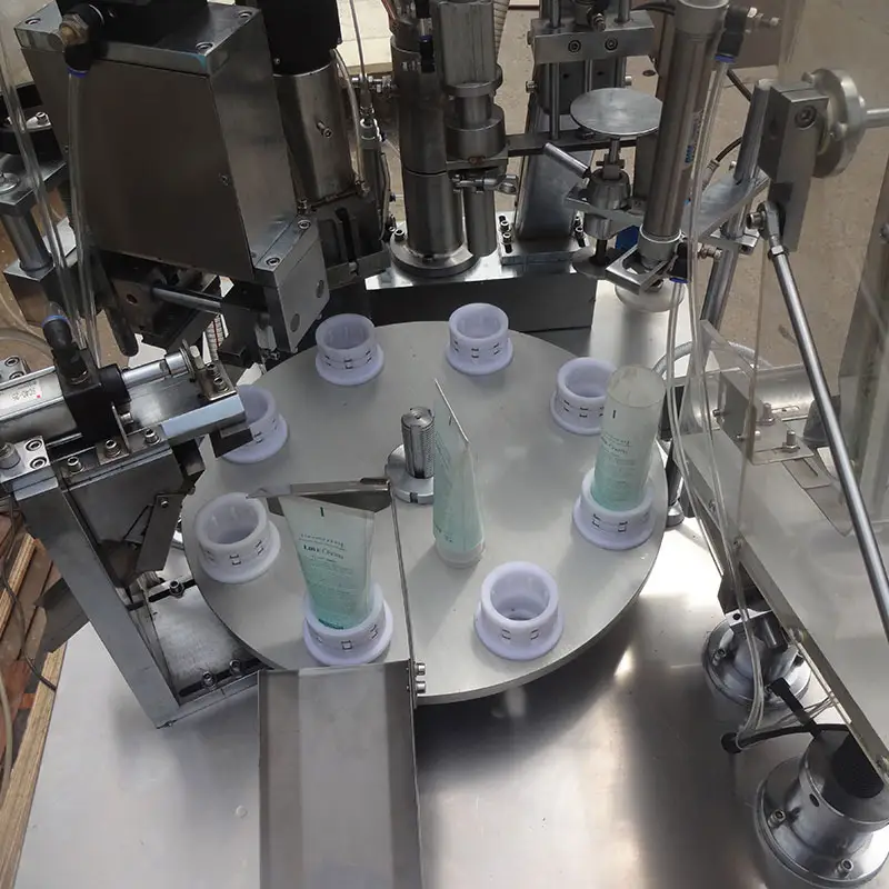 1Oz 2 Oz 3Oz Aluminium Inklapbare Buis Vullen En Krimpen Machine Makeup Cream Tube Vul Seal Verpakking machines