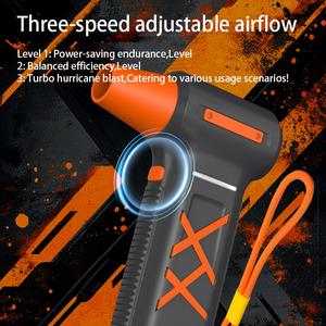 Souffleur de poussière électrique super puissant, mini souffleur à 3 niveaux réglables avec charge rapide, pulvérisateur de poussière - Product Image 5