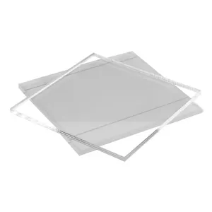 Акриловый лист на заказ, прозрачные листы из оргстекла с защитной бумагой, идеально подходит для шкафов, окон и демонстрационных целей