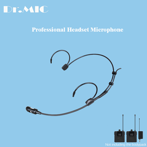 Micrófono Profesional para Auriculares, Color Negro, Equipo de Audio para Estudio, Equipo de Transmisión en Vivo, Amplificador de Potencia Profesional - Product Image 1