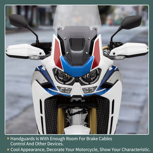 Protector de Manillar para Motocicleta XXUN, Protector de Manos para Honda CRF 1100L <span class=keywords><strong>Africa</strong></span> <span class=keywords><strong>Twin</strong></span> Adventure Sports 2020 <span class=keywords><strong>2021</strong></span> - Product Image 5