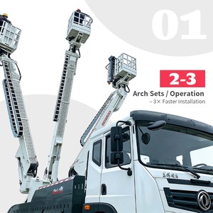 Machine tunnelatrice géante à trois flèches, installateur <span class=keywords><strong>hydraulique</strong></span> d'arches en acier pour l'exploitation minière et la construction - Product Image 3