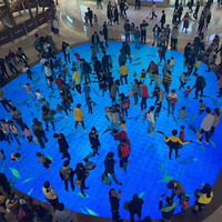 Pantalla LED Interactiva P2.9 P3.9 P4.8 para Pista de Baile, Discotecas, Bodas, Fiestas Infantiles y Escenarios