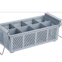 Boîte de rangement de bureau en plastique à un seul niveau BC Sustainable avec support pour téléphone portable et étagère d'organisation pour maison moderne ou hôtel