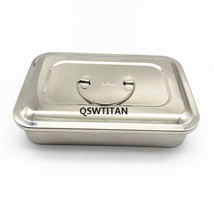 304 Roestvrijstalen Sterilisatie Lade Doos Vierkante Plaat Met/Geen Gat Cover Chirurgisch Instrument Tandheelkundig Instrument - Product Image 6