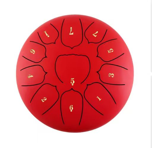 10-inch 11-tone Chinese red
