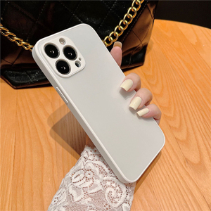 AG-funda de vidrio mate para iPhone 13 Pro, funda protectora de vidrio rojo para iPhone 14 pro Max - Product Image 4