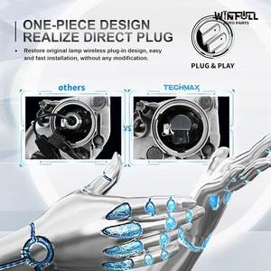 Bombillas LED 9005 H11 para Faros Antiniebla, 3000K, 48000LM, Auxiliares, Sin Ventilador, Plug and Play, para Todoterreno, 12v, Nuevas - Product Image 3