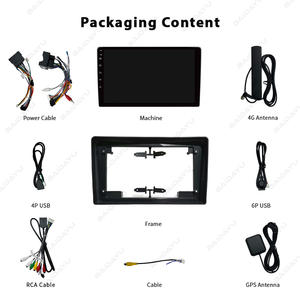 BAIDAYU Autoradio Android con Carplay+Auto, Lettore DVD, GPS, WiFi per <span class=keywords><strong>Opel</strong></span> <span class=keywords><strong>Astra</strong></span>/Zafira <span class=keywords><strong>2007</strong></span>, 9 Pollici, Nero - Product Image 4