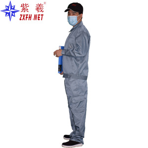 Ensemble de vêtements de travail Zixi pour hommes, vêtements de protection du travail, vêtements de travail pour la soudure, vêtements d'usine, vêtements pour atelier de réparation automobile 4S - Product Image 2