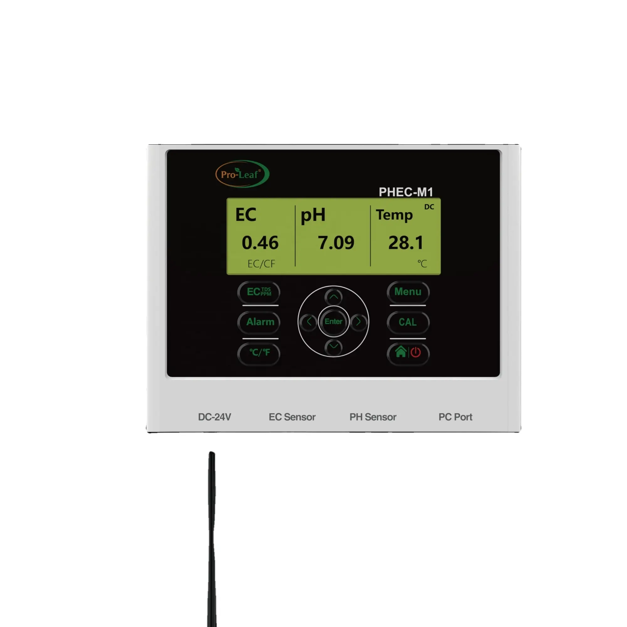 PHEC-M1 besin TDS metre asit alkali Medidor de PH y EC ambiental üstün para invernadero