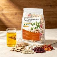 Thé aux fleurs de pêche naturel à cinq pétales, directement de l'usine, 30 sachets de thé, ingrédients soigneusement sélectionnés, emballage individuel, fourniture OEM