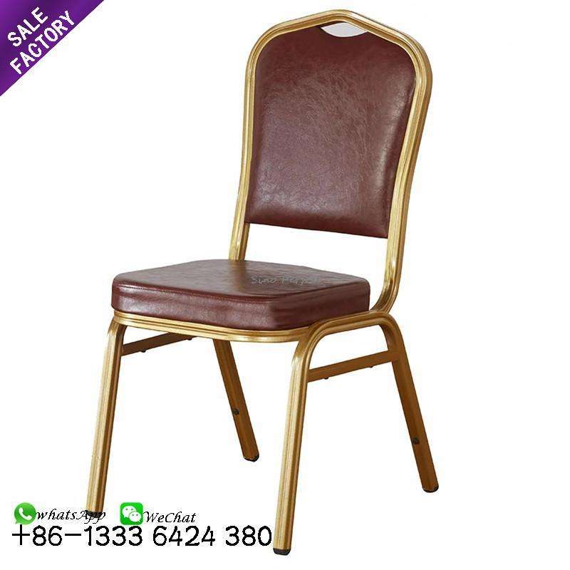 6 gold frame + brown leather