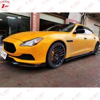 Z-ART Carbon-Faser Tuning-Karosseriekit für Quattroporte 2018-2021 Carbon-Faser Aerokit für Maserati Quattroporte Windabweiser-Set